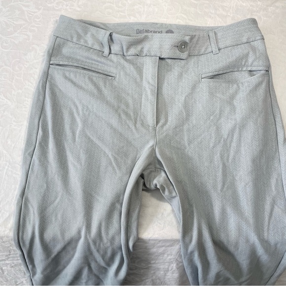 Betabrand Micro Design Cropped Dress Pants Women’s Large Trousers Thick Stretchy - Picture 5 of 11